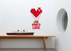 LIVE WHAT YOU LOVE WALL DECAL