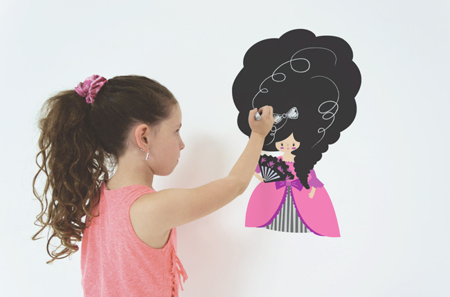 MARIE CHALK BOARD WALL DECAL WALL&PAPER